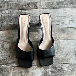 Schutz Black Heels